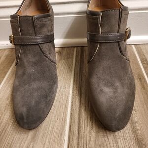 Men's Gray Suede Shoes